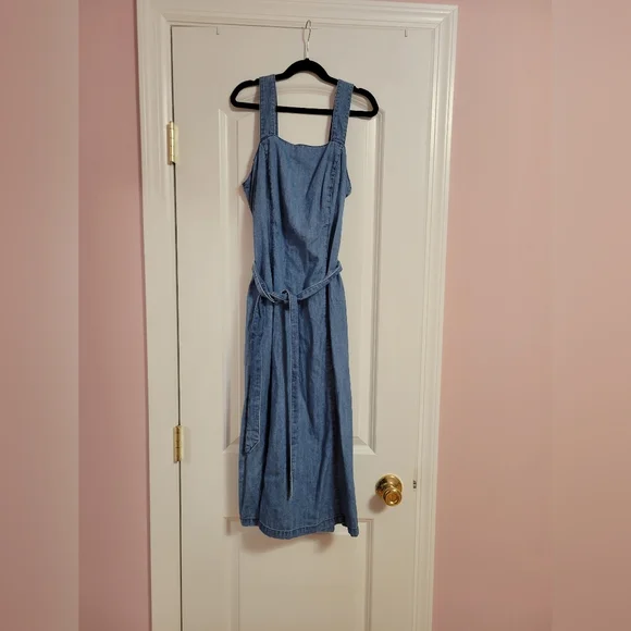 popsugar denim dress Denim Dresses For Fall